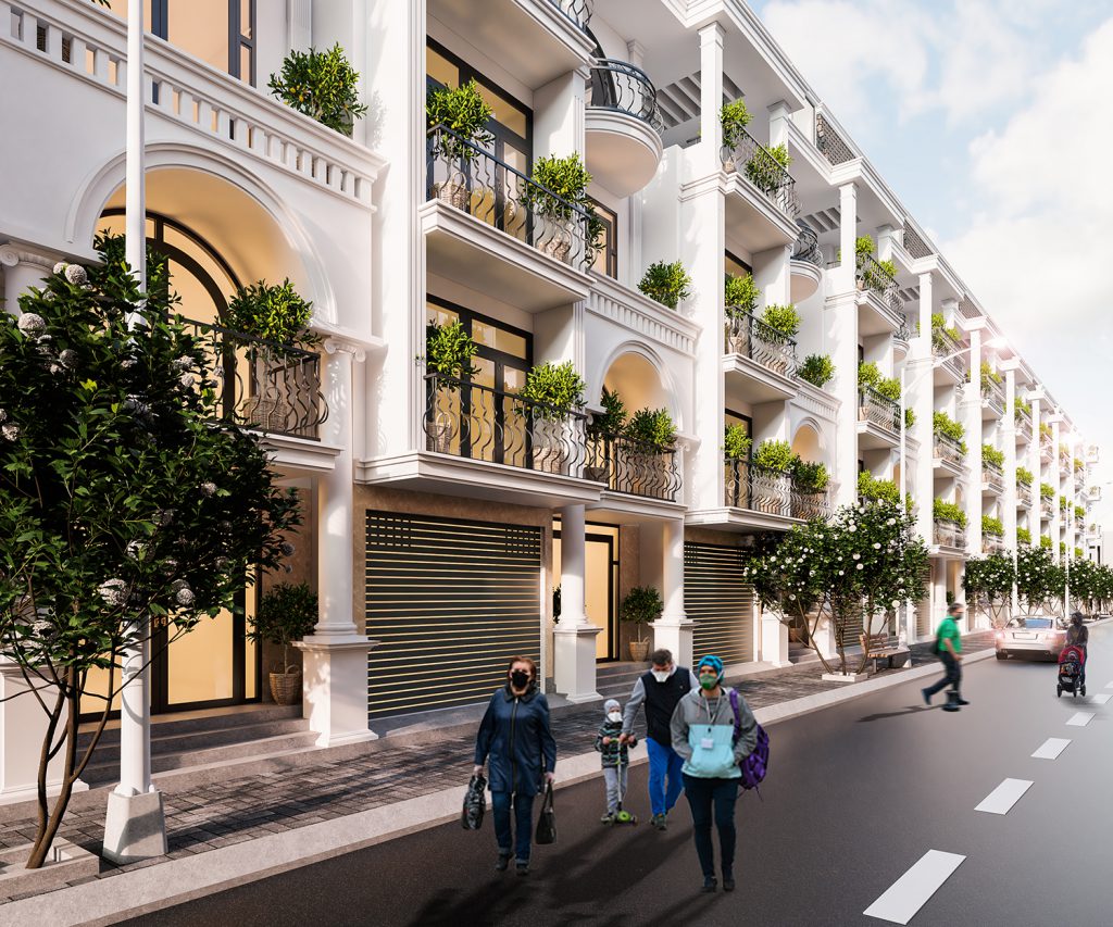 hình ảnh tổng thể dự án bảo sơn residence 1